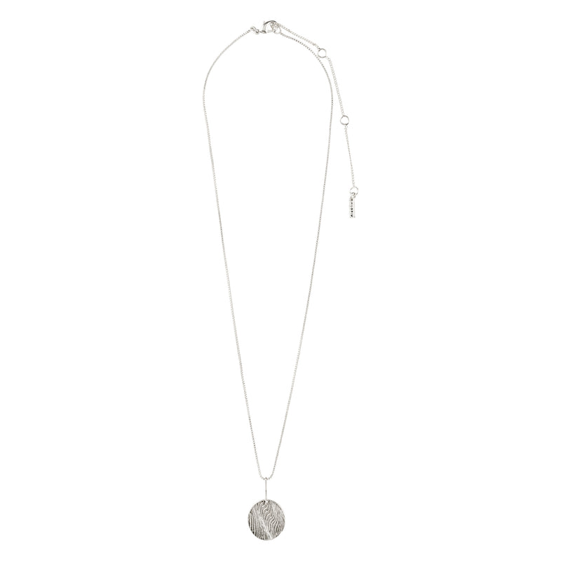 Love Coin Necklace | Silver Plated