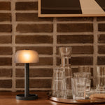 Soft Spot Table Lamp | Smoke