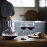 Wine & Water Carafe with Oak Stopper