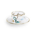 Glass Cup & Saucer | Toiletpaper | Snakes