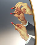 Gold Frame Mirror | Toiletpaper | Lipsticks | Medium