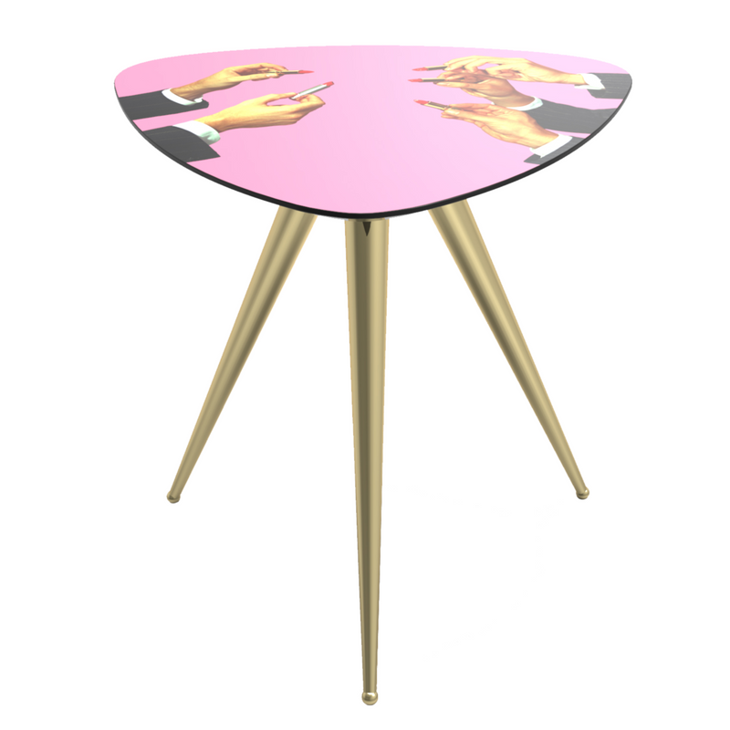 Pink Lipstick Side Table | Toiletpaper