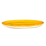 Feast Large Sunny Yellow Swirl Plate | 26cm | Set of 2