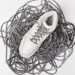 Jazz Houndstooth Shoelaces