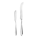 Rivelin Stainless Steel Cheese & Butter Knife Box Set | 2 Piece