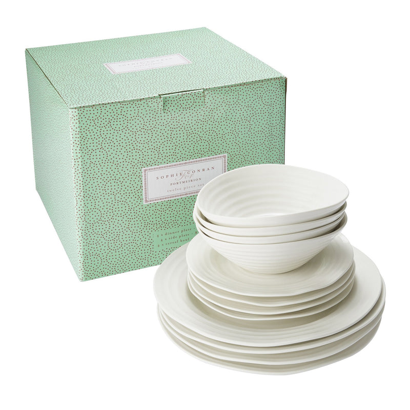 White Collection | Tableware Set | 12-Piece