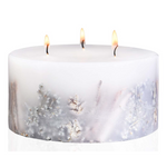 3 Wick Scented Pillar Candle | White Cashmere & Pear