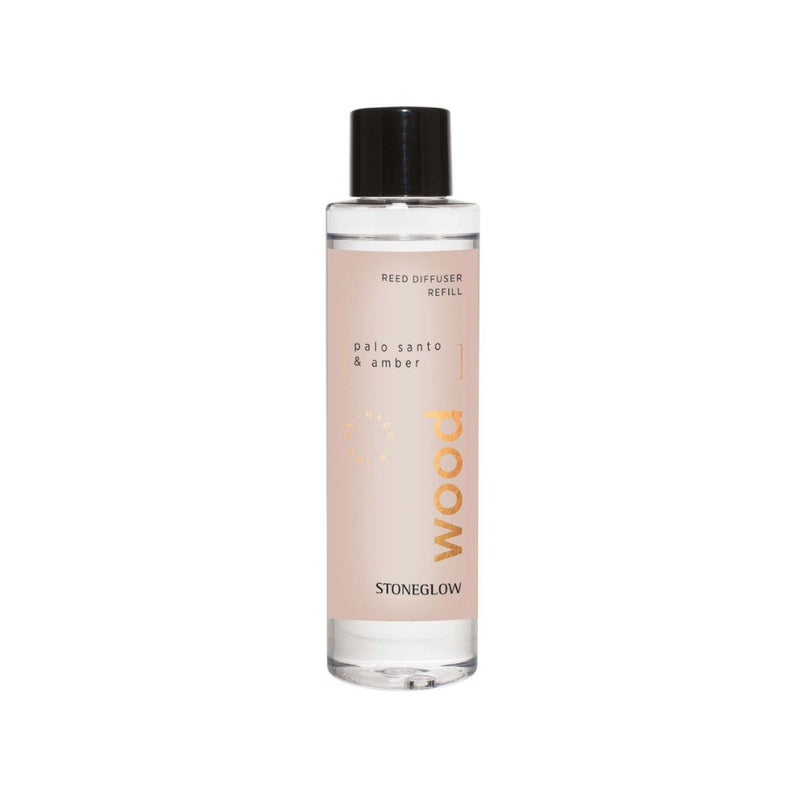 Elements Wood Reed Diffuser Refill | Palo Santo & Amber | 200ml