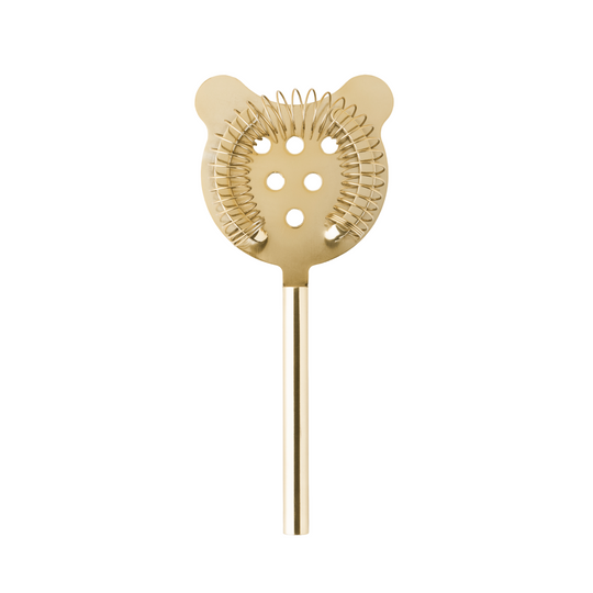 Taproom Hawthorn Cocktail Strainer | Gold