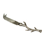 Cheese Knife with Antler Handle