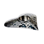 Hand Hammered Heart Tealight Holder