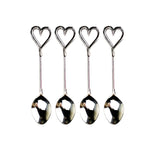 Love Heart Spoons | Set of 4