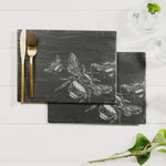 Rectangular Tablemats | Etched Bee | Set of 2