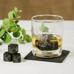 Whisky Stones | Stag Engraved | Set of 6