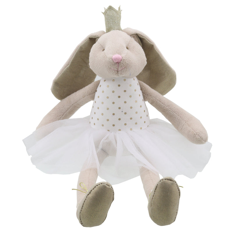 Dancing Gold Bunny Soft Toy