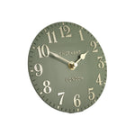 Arabic Mantel Clock | Lichen Green | 6''