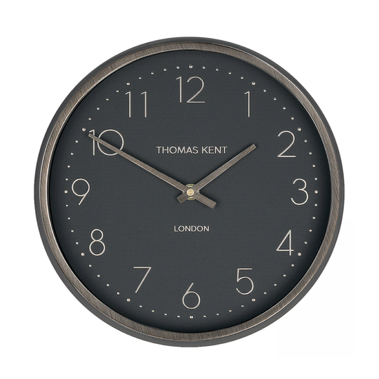 Hampton Wall Clock | Black | 10''