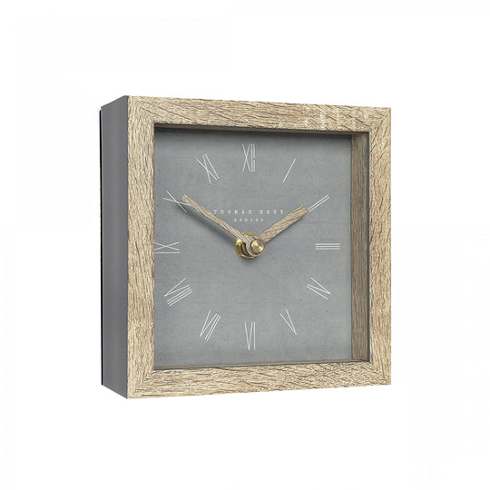Nordic Mantel Clock | Cement | 5''