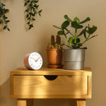 Tumbler Mantel Clock | Sienna Orange | 4''