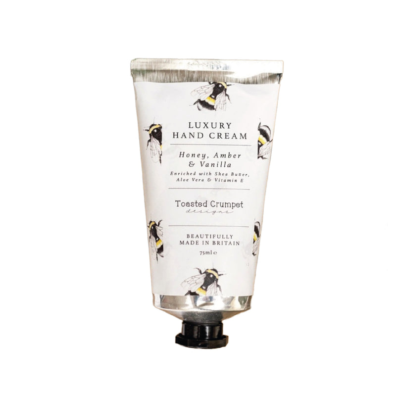 Luxury Hand Cream | Honey, Amber & Vanilla | 75ml