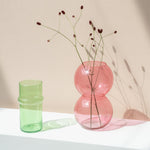Recyled Glass Vase | Green Eyes