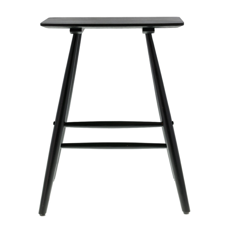 Black shop oak stool