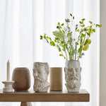 Calvi Head Vase/Flowerpot | White | 23cm