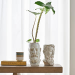 Calvi Head Vase/Flowerpot | White | 26cm