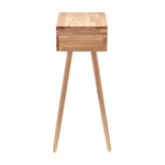 Ebern Side Table | White Washed Oak | 80cm