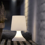 Midnat LED Lounge Lamp | White | 25.5cm