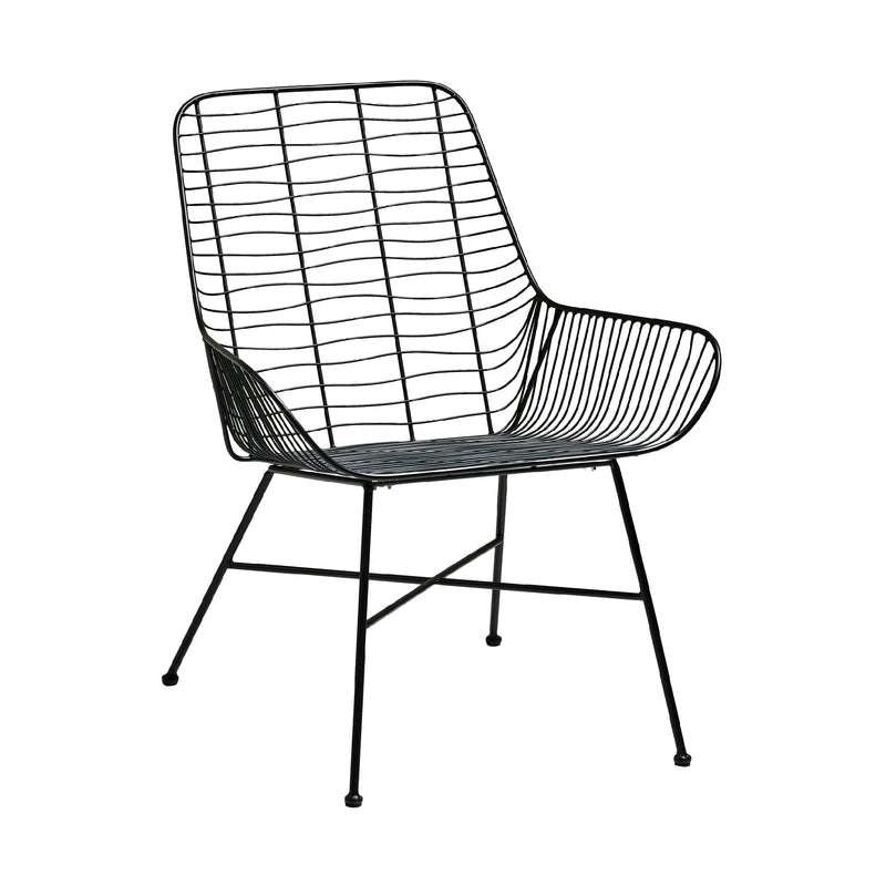 Svale Chair | Black Iron | 77cm