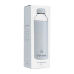 Reusable Glass Water Bottle | Porter | Slate