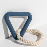 Triangle Tug Toy | Blue